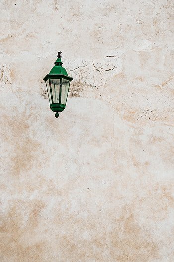 Miscellanea, Miscellaneous, Texture, Wall, Lamp, Lantern, Retro HD phone wallpaper
