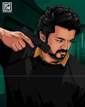 Thalapathy Vijay, art, BEAST HD phone wallpaper