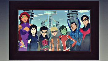 Starfire (Dc Comics), Movie, Teen Titans: The Judas Contract, Beast Boy, Blue Beetle (Dc Comics), Damian Wayne, Dick Grayson, Garfield Logan, Jaime Reyes, Raven (Dc Comics), Robin (Dc Comics), Teen Titans, Terra (Dc Comics) HD wallpaper