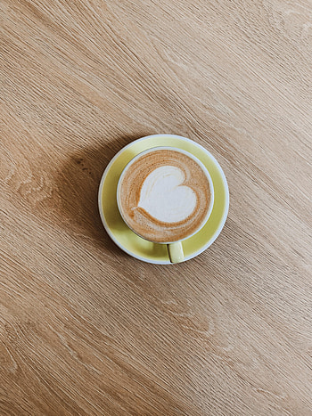 Food, Wooden, Wood, Pattern, Cup, Cappuccino, Drink, Beverage HD phone wallpaper