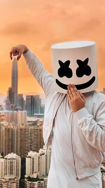 Marshmello, Hollywood graphy HD phone wallpaper