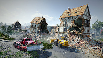 RoadCraft : Rebuild and Conquer the Ruins, video game, RoadCraft HD wallpaper