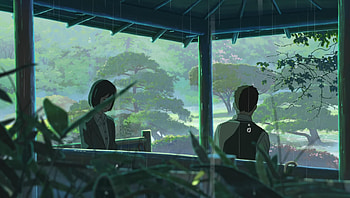 The Garden of Words (2022) movie HD wallpaper
