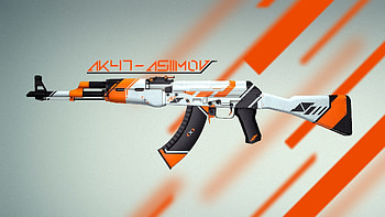 ak-47|asiimov asiimov coridium cs:go counter strike global offensive skin weapon HD wallpaper