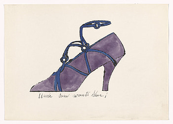 La Recherche du Shoe Perdu, Andy Warhol HD wallpaper