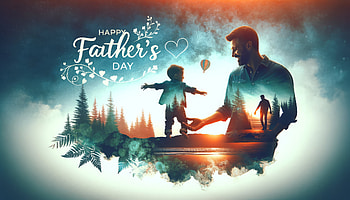 Festive Father's Day - Celebrating Dad's Love, Father's Day, Happy Father's Day, father and child, Family, love HD wallpaper