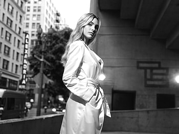 Lele Pons Monochrome, lele-pons, girls, model, monochrome, black-and-white HD wallpaper