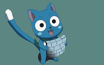 Fairy Tail, Happy HD wallpaper