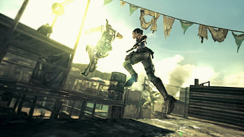 resident evil 5, chris, sheva HD wallpaper