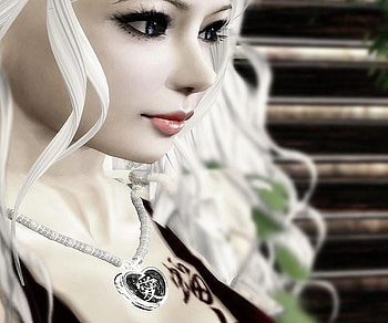 Girl, 3d HD wallpaper