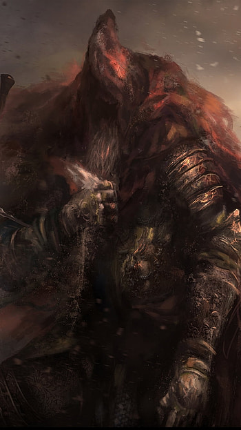 Gael, dark, warrior, Dark Souls, video game, Dark Souls III, Dark Gaming HD phone wallpaper