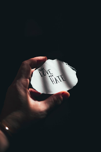 Love, Words, Hand, Inscription HD phone wallpaper