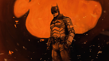 The Batman Theme, the-batman, batman, superheroes, artwork, artist, digital-art, art, behance HD wallpaper