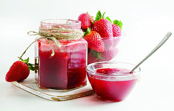 *, fresh, food, jam, strawberries HD wallpaper