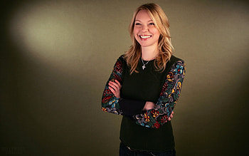 Laura Prepon, smiling, blonde, prepon, laura HD wallpaper