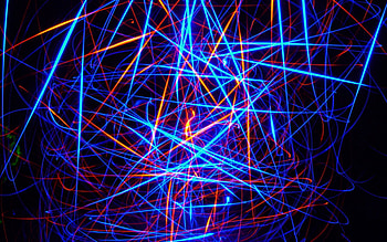 Abstract, Shine, Light, Neon, Stripes, Streaks, Glow HD wallpaper