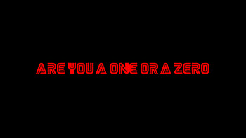Are You A One Or A Zero Mr Robot Typography , mr-robot, tv-shows, typography HD wallpaper