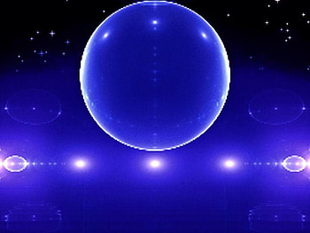 In space, blue, space, abstract HD wallpaper