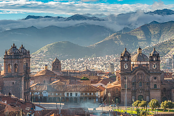 Plaza de Armas of Cusco, Peru HD wallpaper