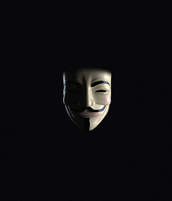 Anonymous, mask, dark HD phone wallpaper
