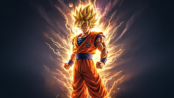 Goku Maximum Output Strike, goku, dragon-ball-super, dragon-ball, anime, ai, artwork, digital-art, artist HD wallpaper