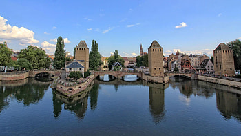 Ponts Couverts, Strasbourg (France) HD wallpaper