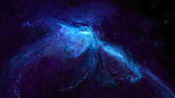 Sci-Fi Nebula: Cosmic Waves in Deep Space, Sci Fi, nebula HD wallpaper