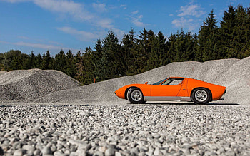 Lamborghini, Cars, Side View, Miura HD wallpaper