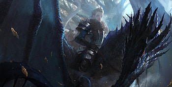 Dragon rider, 73art, black, fantasy, art, dragon, girl, rider, dark HD wallpaper