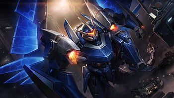 Mecha Galio LoL Skin Splash Art PC, Video Game, League Of Legends, Galio (League Of Legends) HD wallpaper