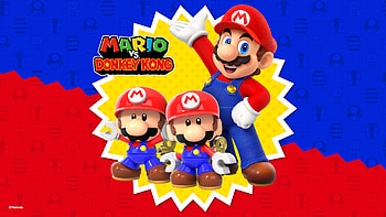 Mario vs. Donkey Kong HD wallpaper