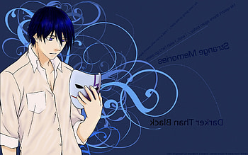 Hei Darker Than Black Mask Boy Brunette Mask Background Shirt Great Anime Dual Monitor HD wallpaper
