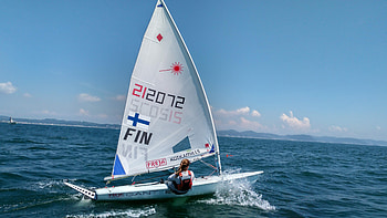 Laser Radial, Sailing HD wallpaper