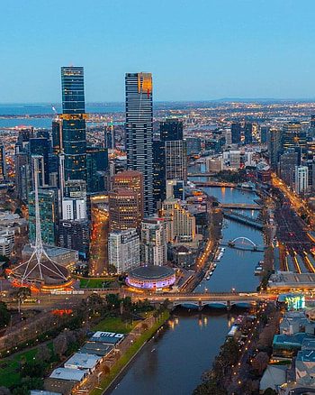 Beautiful Melbourne, sky, world HD phone wallpaper