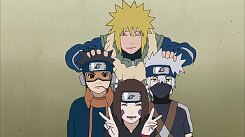 Minato Obito Rin and Kakashi, Anime, Naruto HD wallpaper