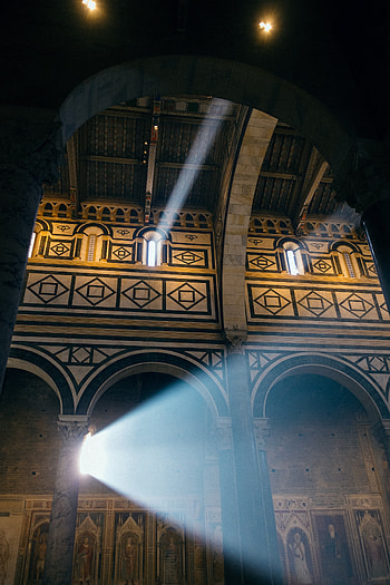 Bergamo travels, Church in Bergamo, Captivating light, Sacred sanctuary HD phone wallpaper