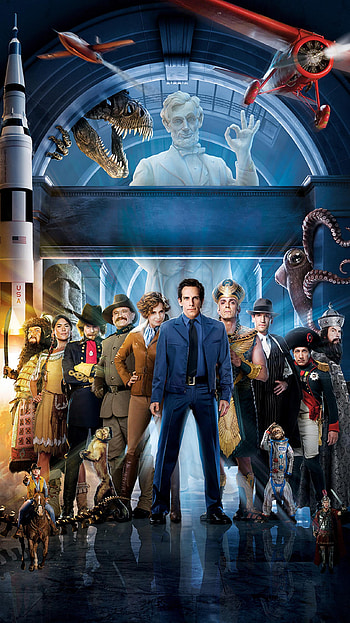 Night at the Museum: Battle of the Smithsonian (2022) movie HD phone wallpaper
