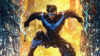 Nightwing Artwork, nightwing, superheroes, artwork HD wallpaper