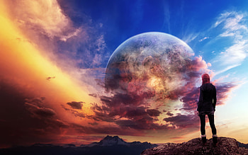 Related from Infinity Symbol . Girl watch fantasy world HD wallpaper