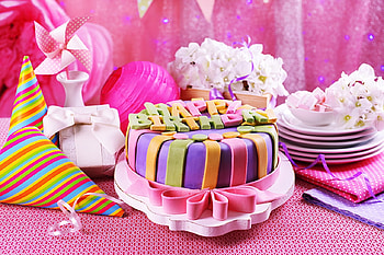 Happy birtay, Cake, Candles, Party, Holiday HD wallpaper