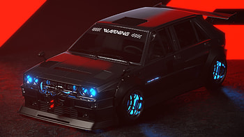 Lancia Delta S4, Hellaflush HD wallpaper