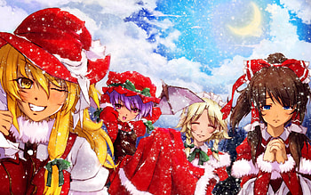 Christmas Anime HD wallpaper