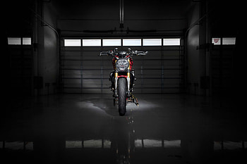 Ducati Monster 1200 Tricolore, 2019, basement HD wallpaper