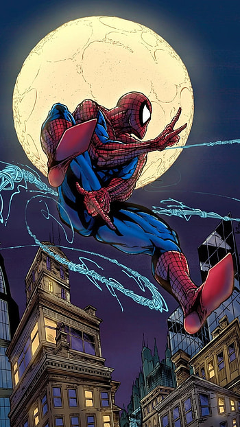 Spiderman Comic, Marvel Comic HD phone wallpaper