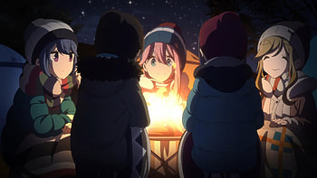Laid-Back Camp Season 3, Anime, Laid-Back Camp HD wallpaper
