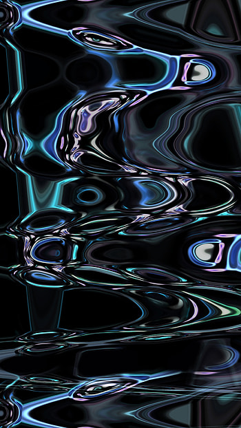 Abstract, Dark, Ripples, Ripple, Liquid, Surface, Wavy HD phone wallpaper