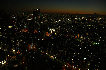 Cities, City, Lights, Evening, Megalopolis, Megapolis, Japan, Tokyo, Shinjuku HD wallpaper