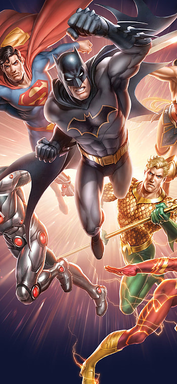 DC Heroes art XS Max, High-resolution , Superhero backgrounds, Artistic ry HD phone wallpaper