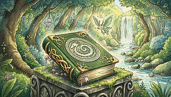 Enchanted Spellbook — HD wallpaper