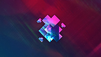 Abstract Outrun Girl , abstract, digital-art, artist, artwork HD wallpaper
